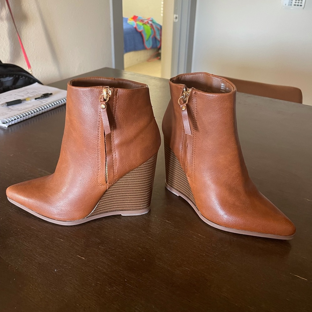 New Brown Booties